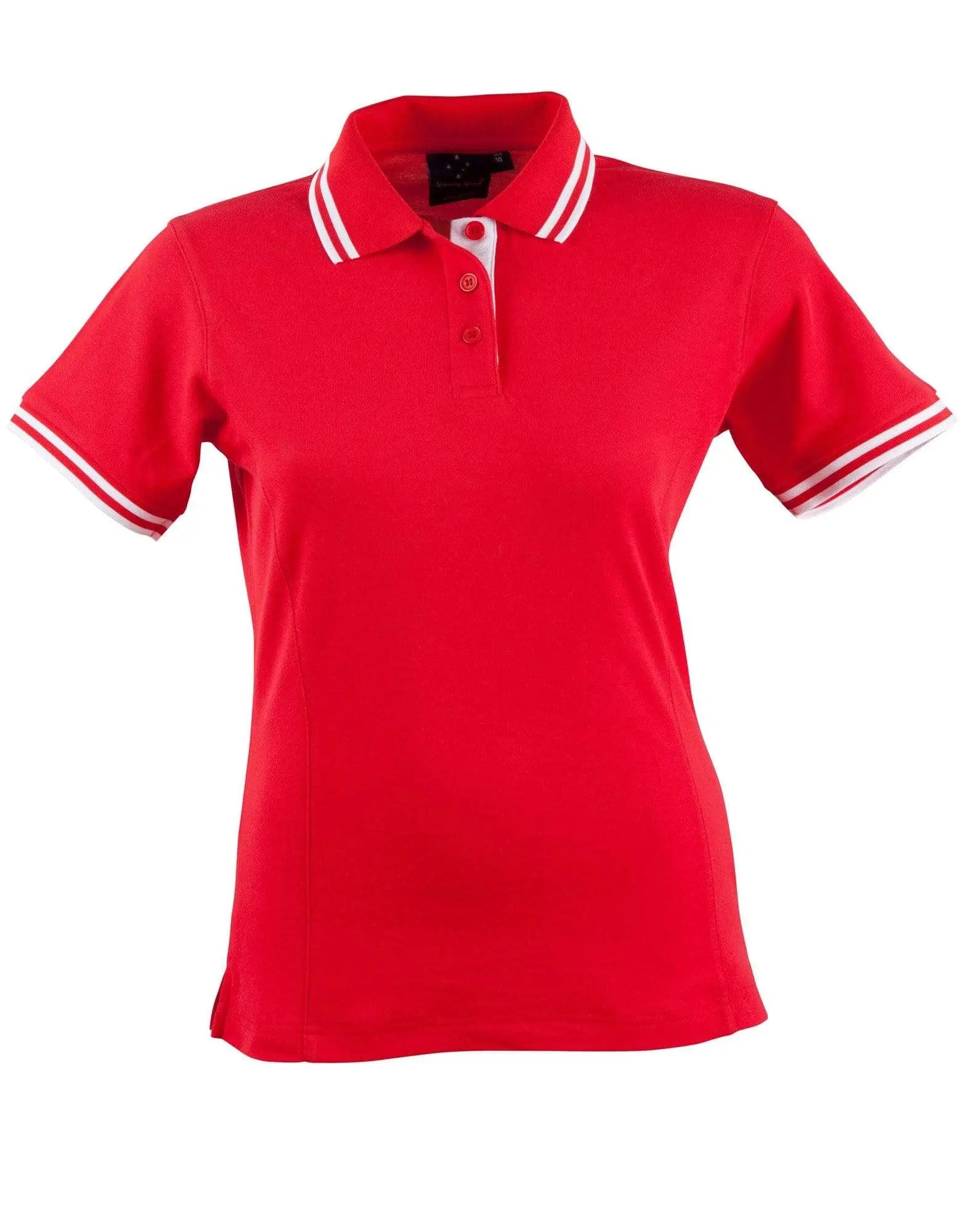 Grace Polo Women's Ps66 Casual Wear Winning Spirit Red/White 8